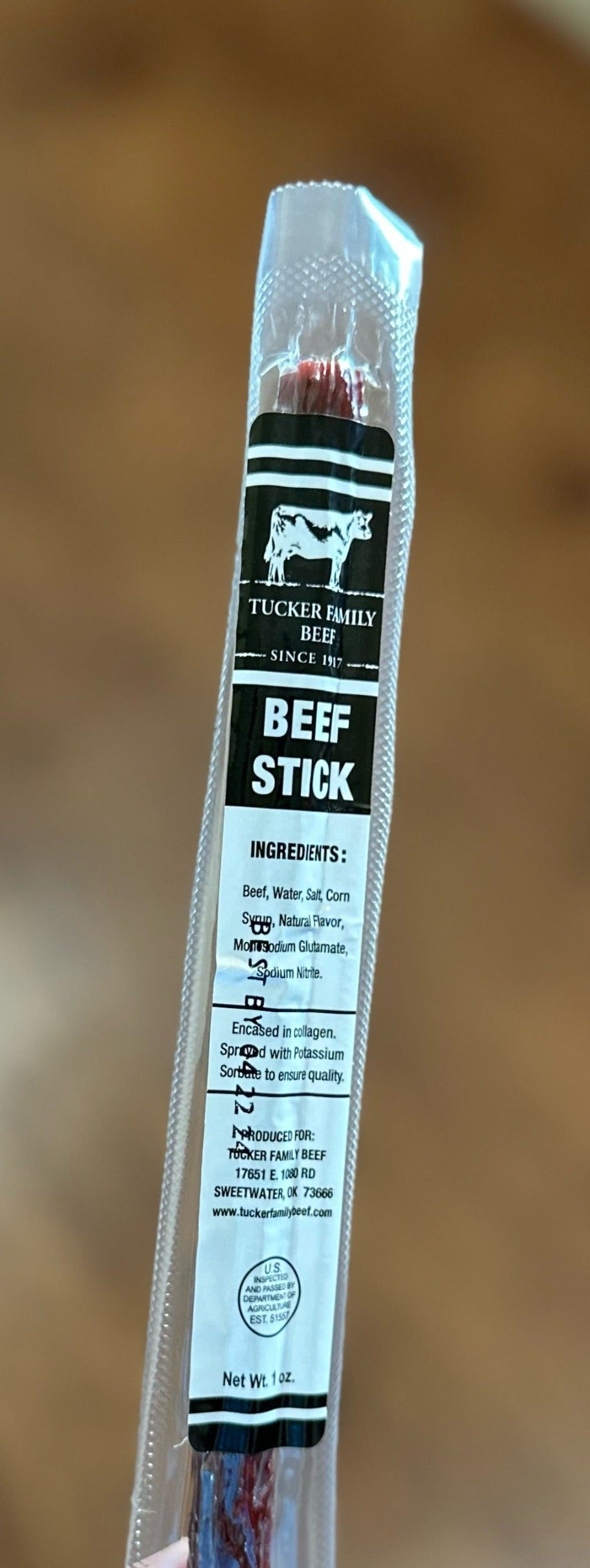 Tucker Family Beef - Original Beef Sticks - 20-stick pack